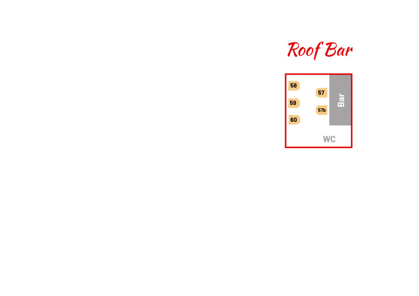 Plano Sala Roof| Libery Supper Club
